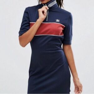 adidas Originals Blue and Red Dress